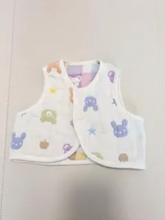 赤ちゃんの城　6重ガーゼベビーベスト スリーパー50〜70cm