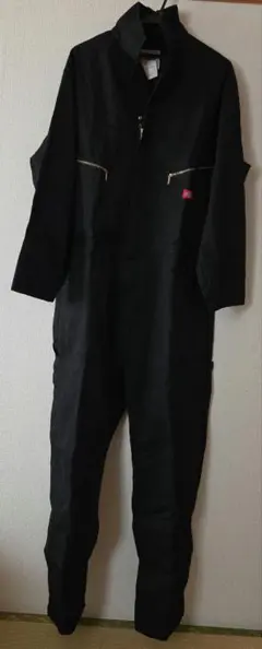 Dickies 黒 オーバーオール　ツナギ　作業着