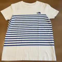 ノースフェイス　ボーダー　レディース　S Tシャツ
