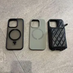 iPhone15 pro スマホケース　画像左二つ