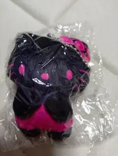 ハローキティ ぬいぐるみボールチェーン2 /ピンク＆ブラック