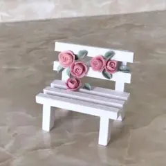 トールペイント作品　薔薇　フラワースタンド　ベンチ トールペイント作品 薔薇 フラワースタンド ベンチ - メルカリ