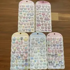 COTTON PUFFY サンリオキャラクターシール　5枚セット