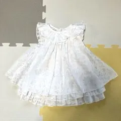 first impressions ベビードレス ホワイト 60〜70センチ