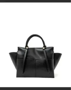 VitaFelice☆ブラック3スペース2wayミニハンドバッグ