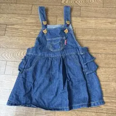 ミキハウス デニムワンピース 90