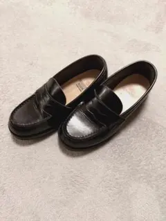 ハルタキッズ ブラック ローファー　20.0cm