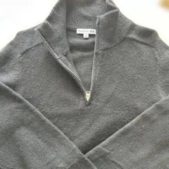 JW Anderson ユニクロスフレヤーンハーフジップセーター男女兼用L