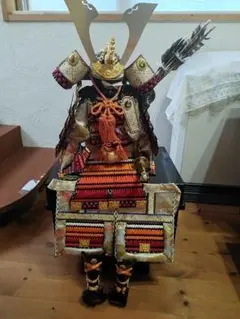 鎧兜置物 鉄製 全高43cm重量8kg - メルカリ