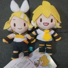 プロジェクトセカイ ふわぷち ミニぬいぐるみ 鏡音レン 鏡音リン