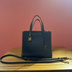 マークジェイコブス レザーショルダーバッグ