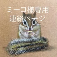 ミーコ様専用連絡