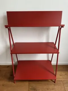 IKEA BAGGEBO（バッゲボー）シェルフユニット レッド 赤 廃盤 - メルカリ