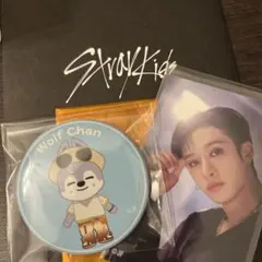 straykids popup ランダム缶バッジ バンチャン FCくじステッカー