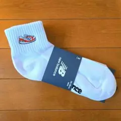 【ニューバランス】スニーカーイラストソックス ホワイト26-28cm 3足セット