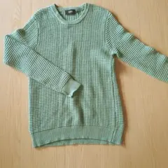 AZUL グリーン ニットセーター Mサイズ