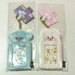 BT21 BTS フォトカードキーホルダー KOYA ＆ RJ セット