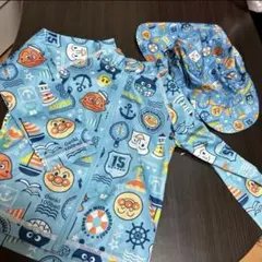 アンパンマン　ラッシュガード　帽子　90