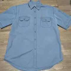 Carhartt 半袖 ワークシャツ 古着 Mサイズのサムネイル