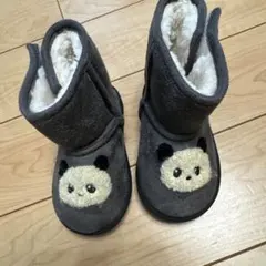 13センチブーツ　靴　パンダ
