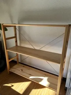 無印良品　パイン材ユニットシェルフ奥行２５ｃｍタイプ・８６ｃｍ幅・小