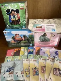 一番くじ ワンピース ドラマティックメモリーズ A賞B賞C賞＋F賞 ＋おまけ