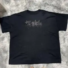 X-girl ラインストーン ロゴ Tシャツ ブラック Mのサムネイル
