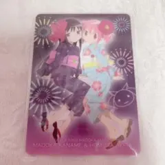 まどマギ　メモリアルカード　まどか＆ほむら