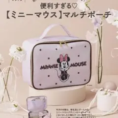 ミニーマウス マルチポーチ