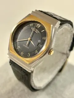 GIANFRANCO FERRE ボーイズ デイト クォーツ 腕時計 稼働品