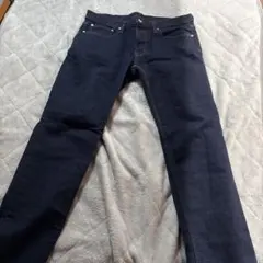 ダークブルー スキニーデニム