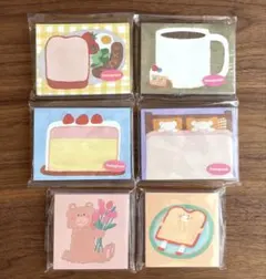 hanagraph tometoyou おすそ分け　メモパット　韓国文具
