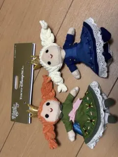 肩のせぬいぐるみ3つ、カチューシャセット - メルカリ