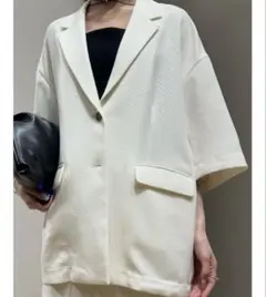 STYLEMIXER リネンライクテーラードジャケットのサムネイル