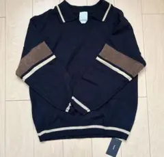 Kastane スキッパーラインニットプルオーバー