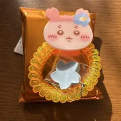 ちいかわ　シーサーのおみやげやさん　トレーディングコイルヘアゴム　古本屋 かに