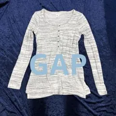 GAP 柔らか長袖ニットシャツ XS