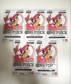 ワンピースカード ラウンドワンプロモ 2パック 未サーチ - メルカリ