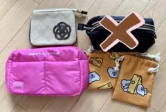 ポーチ まとめ売り 4点 新品/中古のサムネイル