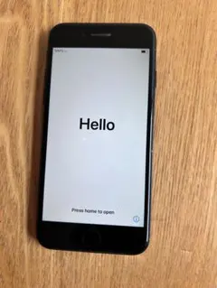 iPhone7 128G 本体 ジェットブラック　SIMロック解除済み　中古美品