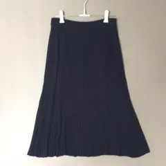 NONA coordinate プリーツスカート ブラック 11 ゴムウエスト