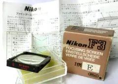 新品未使用 ニコン FM3A用フォーカシングスクリーンK3 スプリット