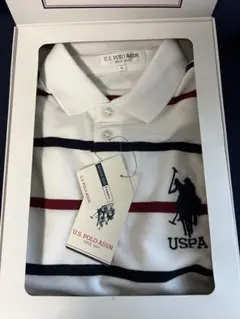 U.S. POLO ASSN. ポロシャツ ボーダー L
