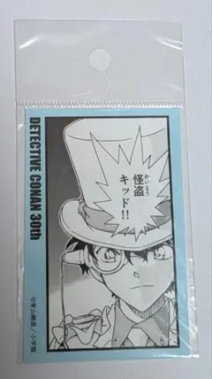 名探偵コナン展 連載30周年記念 コマステッカー 怪盗キッド