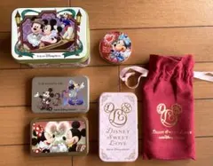 ディズニー★空き缶5点セット★ミッキー＆ミニー