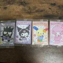サンリオキャラクターズ ウエハース12 4枚セット