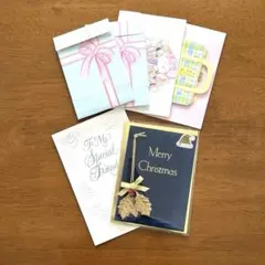 グリーティングカード クリスマスカード　6枚セット 匿名配送