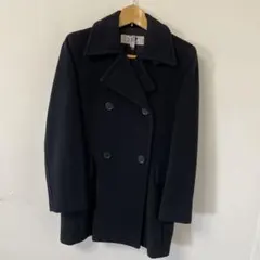 23区大きいサイズ ウール ダブルブレストピーコート 48 23区大きいサイズ ウール ダブルブレストピーコート 48