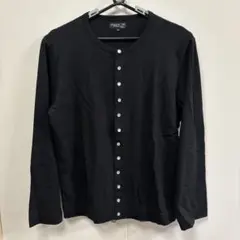 黒 カーディガン