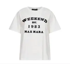 新品Weekend Max Mara ロゴTシャツ ホワイト　Mのサムネイル